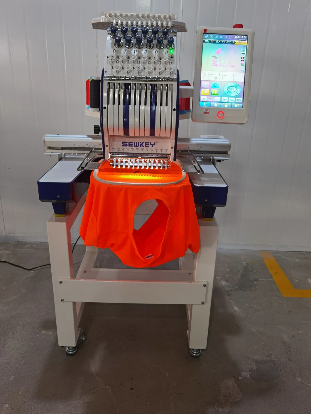 Sk-1201CT Single Head Industrial Embroidery Machine (Three-in-one)