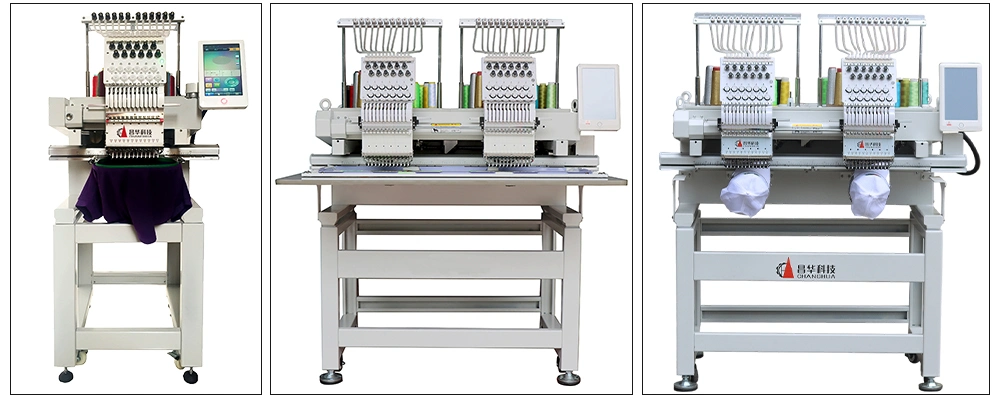 Fashionable Twh One Head Computer 500*400 Used Embroidery Machine