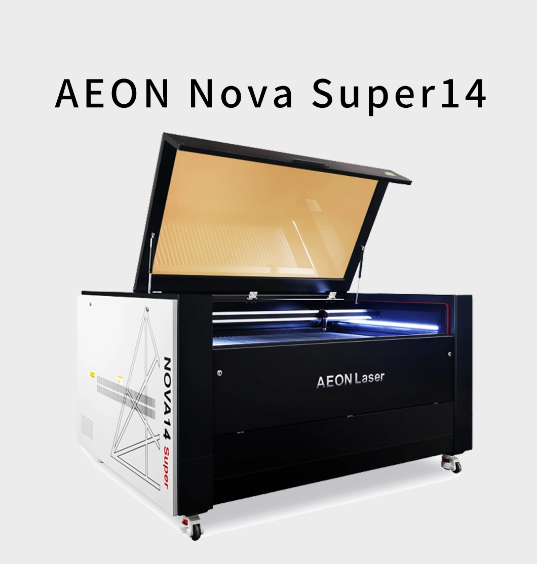 Nova14 Super 100W/130W Laser Etcher with Autofocus, Air Assist, 2 Way Pass, Rdworks, Lightburn Software for Windows Mac OS Linux