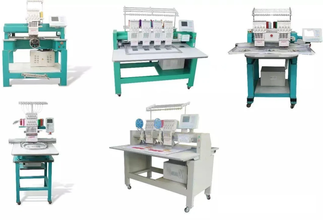 Textile Manufacture China Computerized Automatic Multihead Embroydary Machine Multi Heads Hat Quilting Digital Head Flat Embroidery Machine Computerized